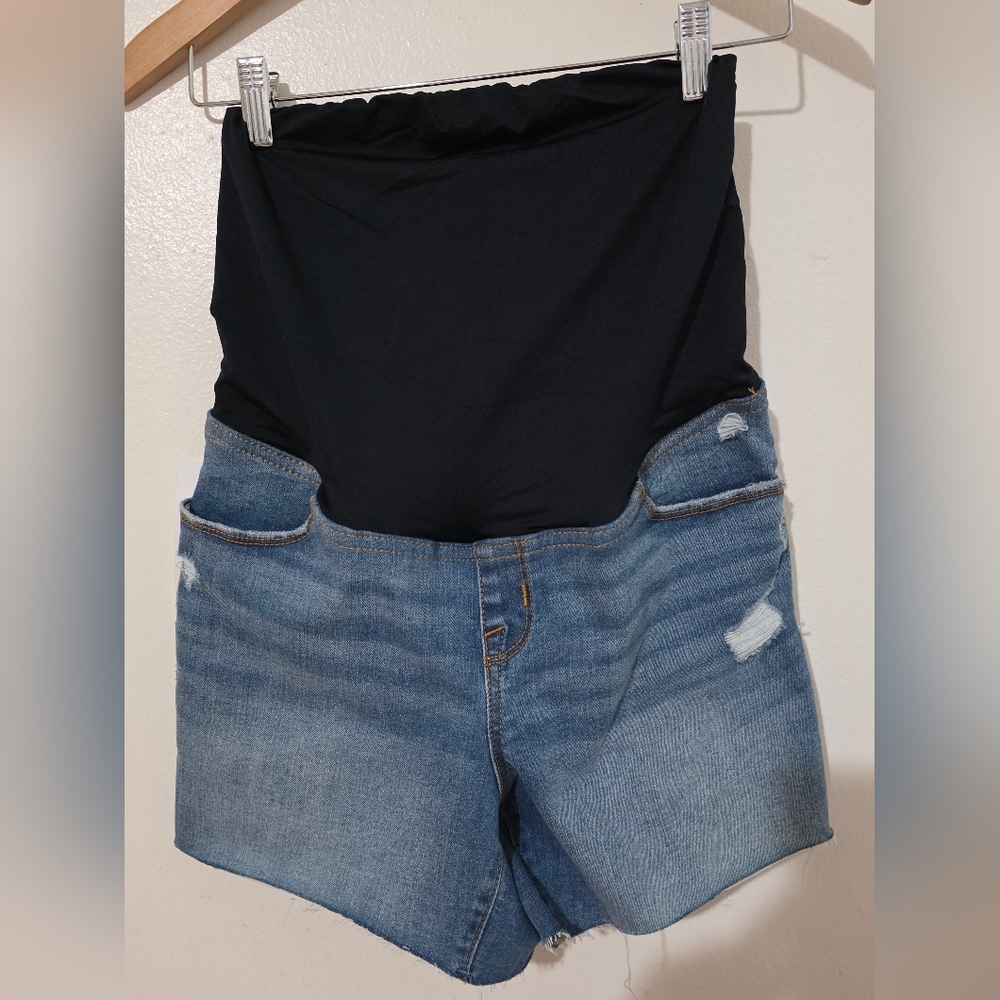 Ingrid & Isabel Black and Blue Women Shorts